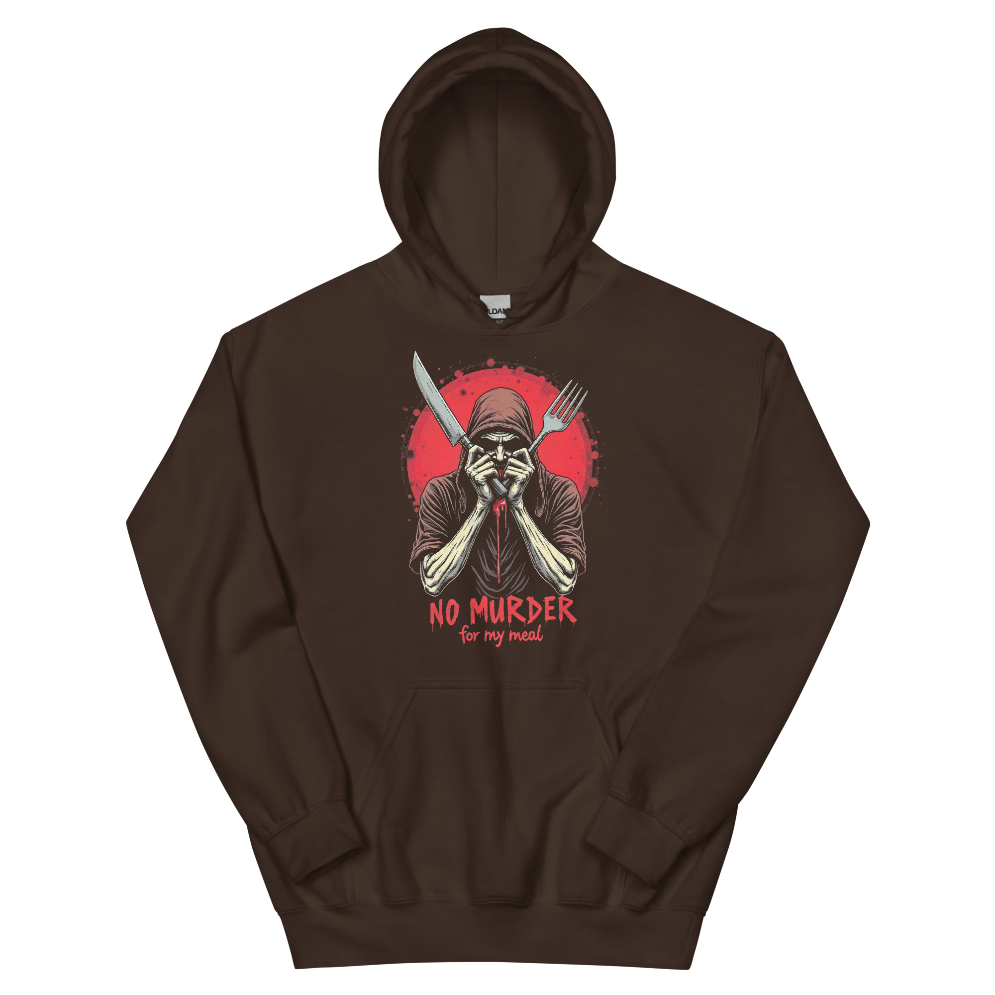 No Murder for my Meal Hoodie 28 No Murder for my Meal Hoodie – Bild 4