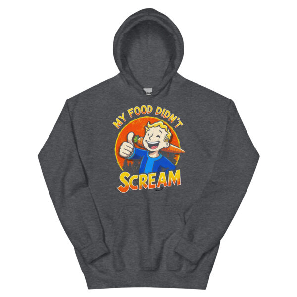 My Food didn't Scream Hoodie – Bild 5