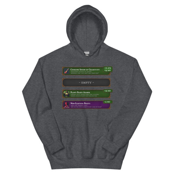 Vegan Fantasy Equipment Hoodie – Bild 5