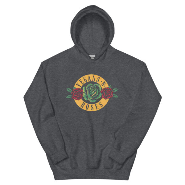 Vegans n Roses Hoodie – Bild 4