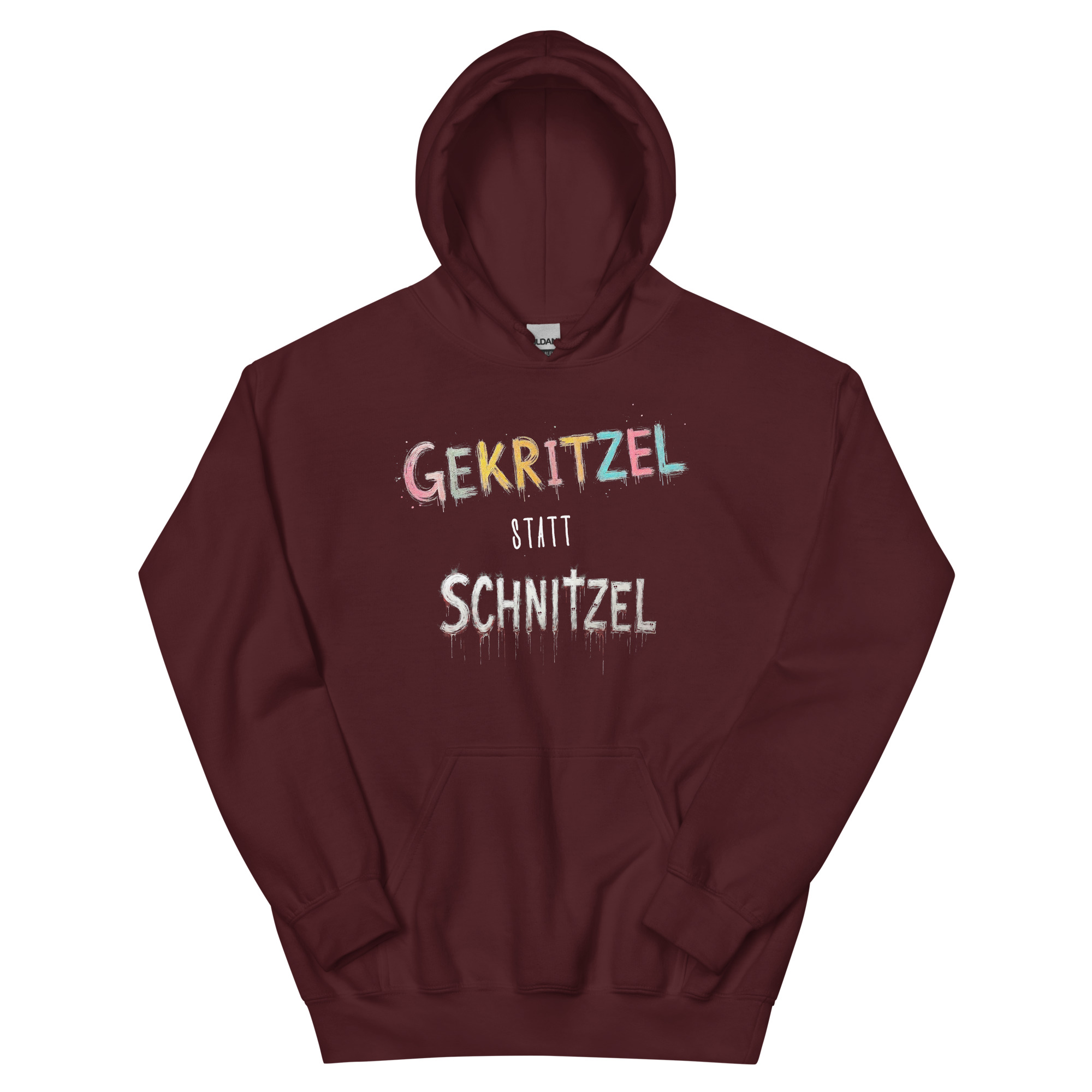Gekritzel statt Schnitzel Hoodie 8 Gekritzel statt Schnitzel Hoodie – Bild 4