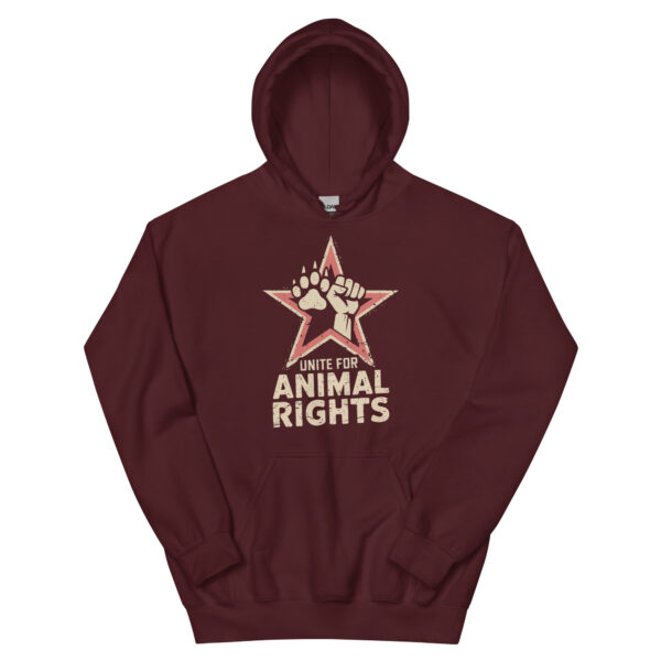 Unite for Animal Rights Hoodie – Bild 3