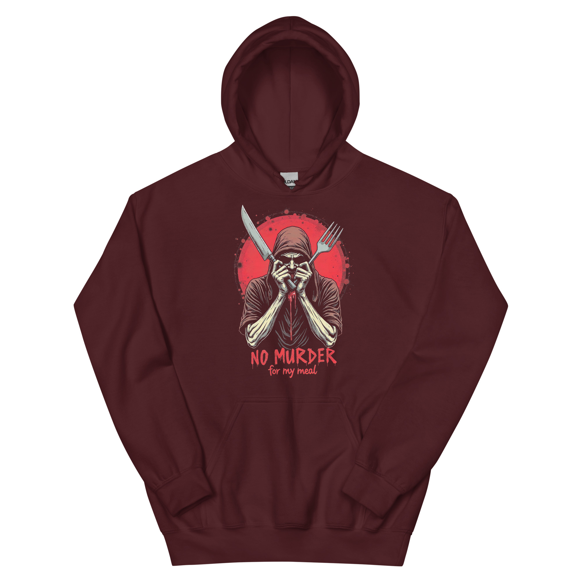 No Murder for my Meal Hoodie 27 No Murder for my Meal Hoodie – Bild 3