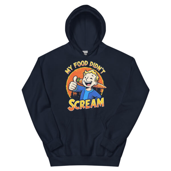 My Food didn't Scream Hoodie – Bild 3