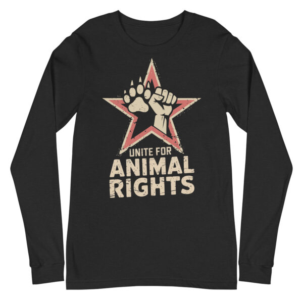 Unite for Animal Rights Longsleeve – Bild 3