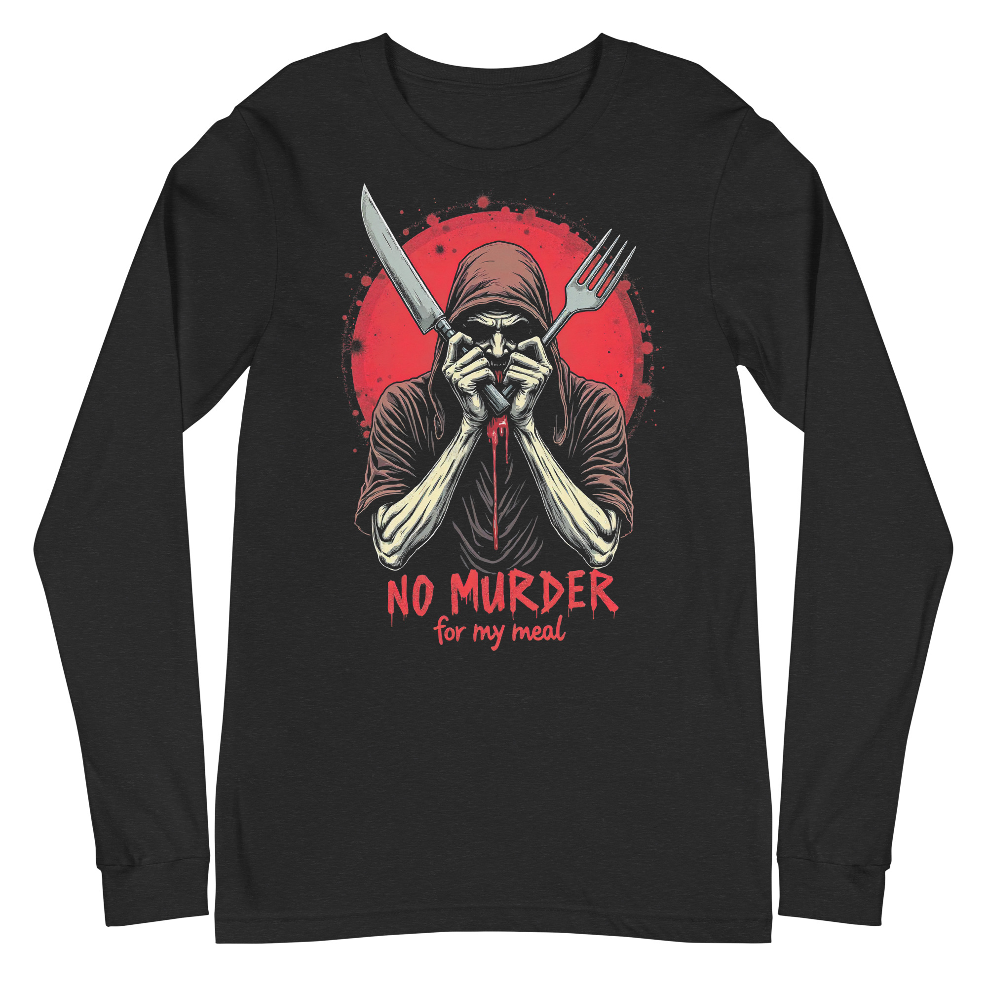 No Murder for my Meal Longsleeve 12 No Murder for my Meal Longsleeve – Bild 3