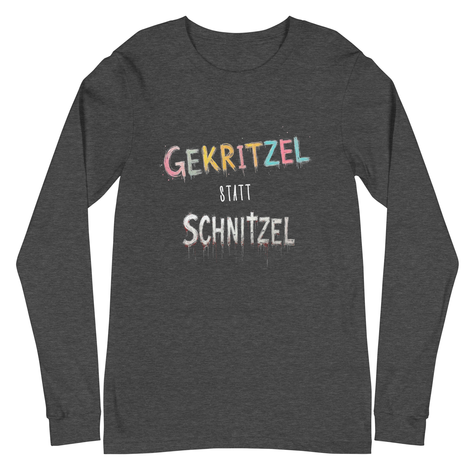 Gekritzel statt Schnitzel Longsleeve 28 Gekritzel statt Schnitzel Longsleeve – Bild 6