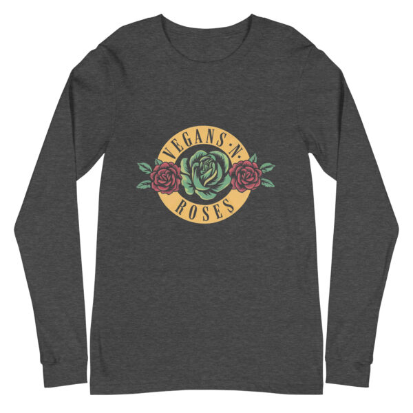 Vegans n Roses Longsleeve – Bild 5