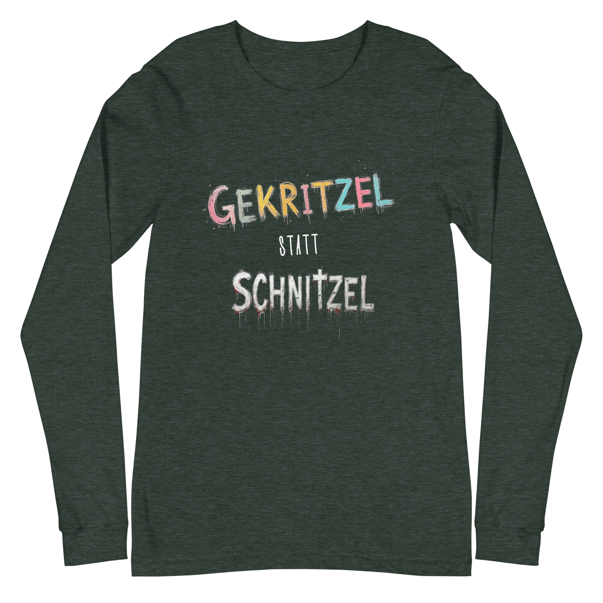 Gekritzel statt Schnitzel Longsleeve 27 Gekritzel statt Schnitzel Longsleeve – Bild 5
