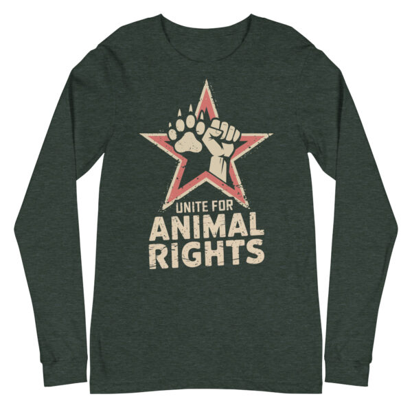 Unite for Animal Rights Longsleeve – Bild 5