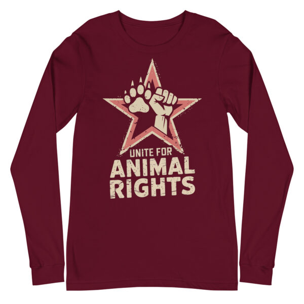 Unite for Animal Rights Longsleeve – Bild 4