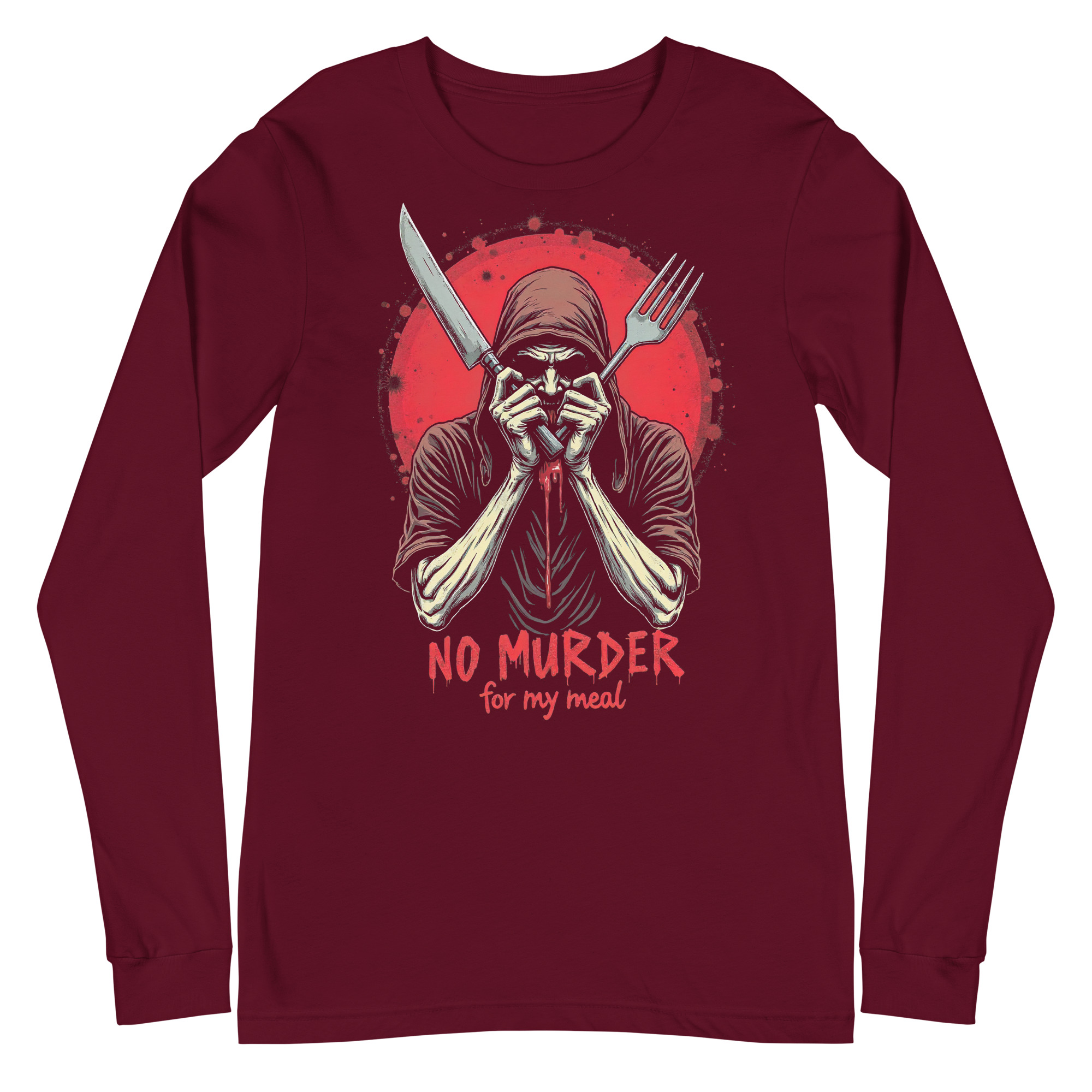 No Murder for my Meal Longsleeve 13 No Murder for my Meal Longsleeve – Bild 4