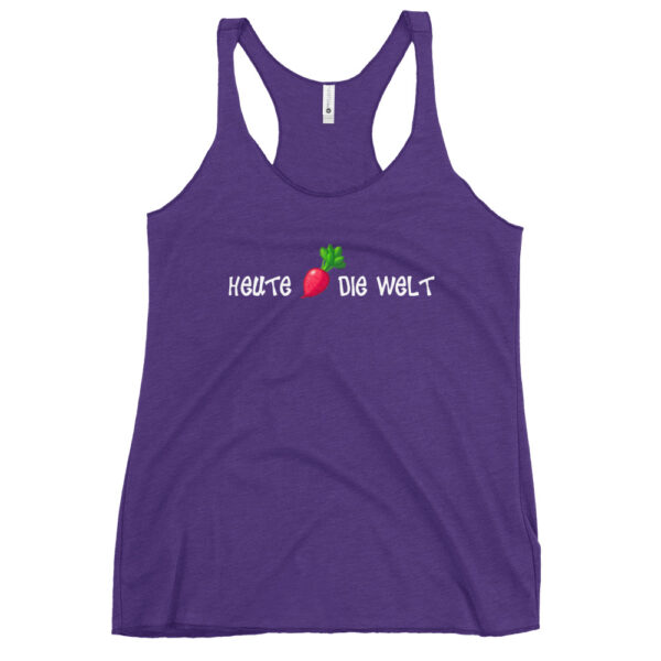 Heute Rettich die Welt Tank-Top – Bild 6