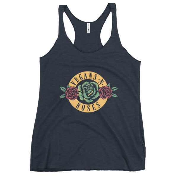 Vegans n Roses Tank-Top – Bild 3