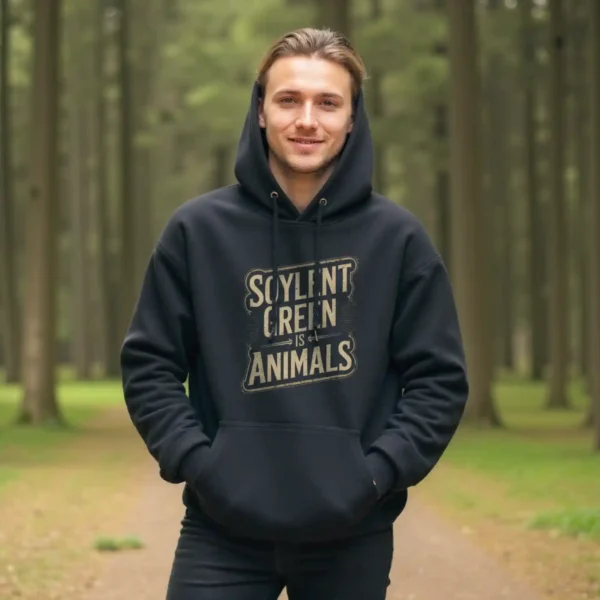 Soylent Green is Animals Hoodie – Bild 2
