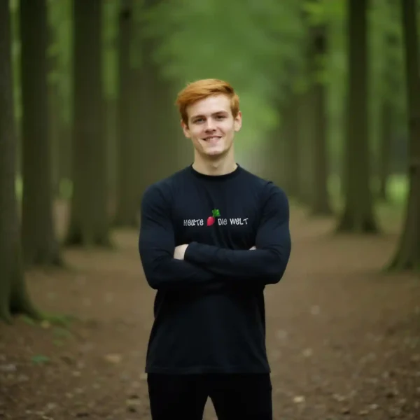 Heute Rettich die Welt Longsleeve – Bild 2