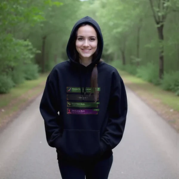 Vegan Fantasy Equipment Hoodie – Bild 2