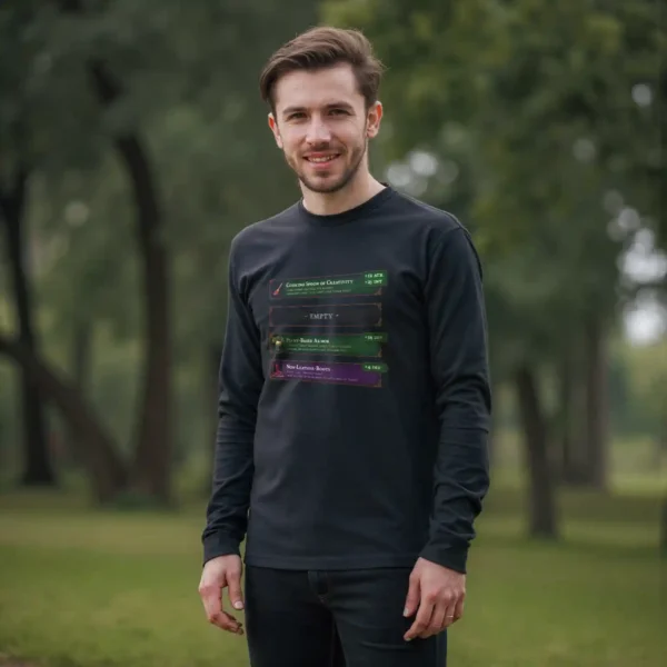 Vegan Fantasy Equipment Longsleeve – Bild 2