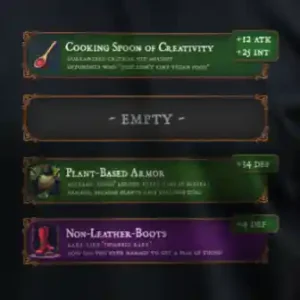 Vegan Fantasy Equipment (Bio)