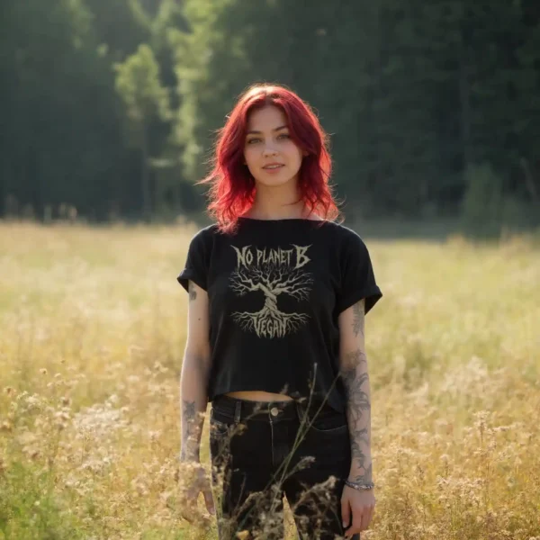 No Planet B Crop-Top – Bild 2
