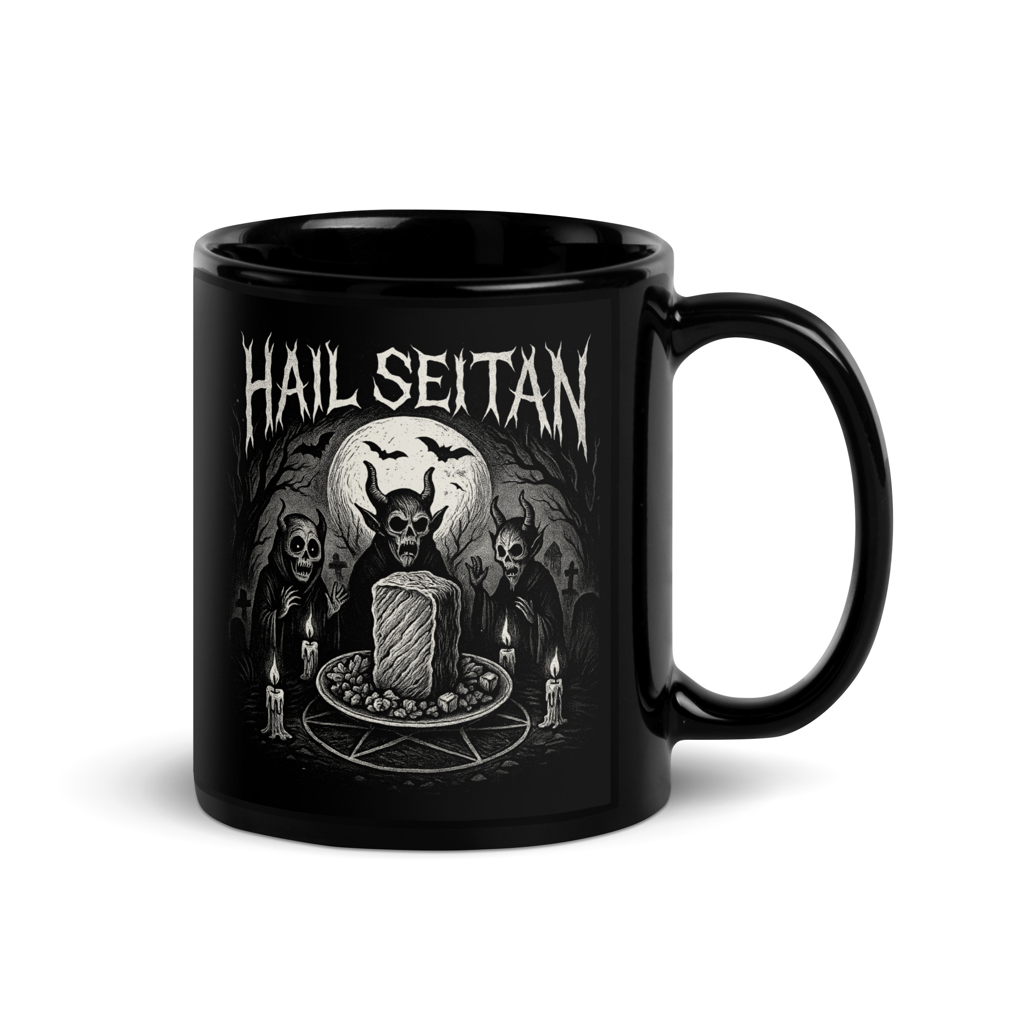 Hail Seitan (Halloween) Tasse 15 Hail Seitan (Halloween) Tasse
