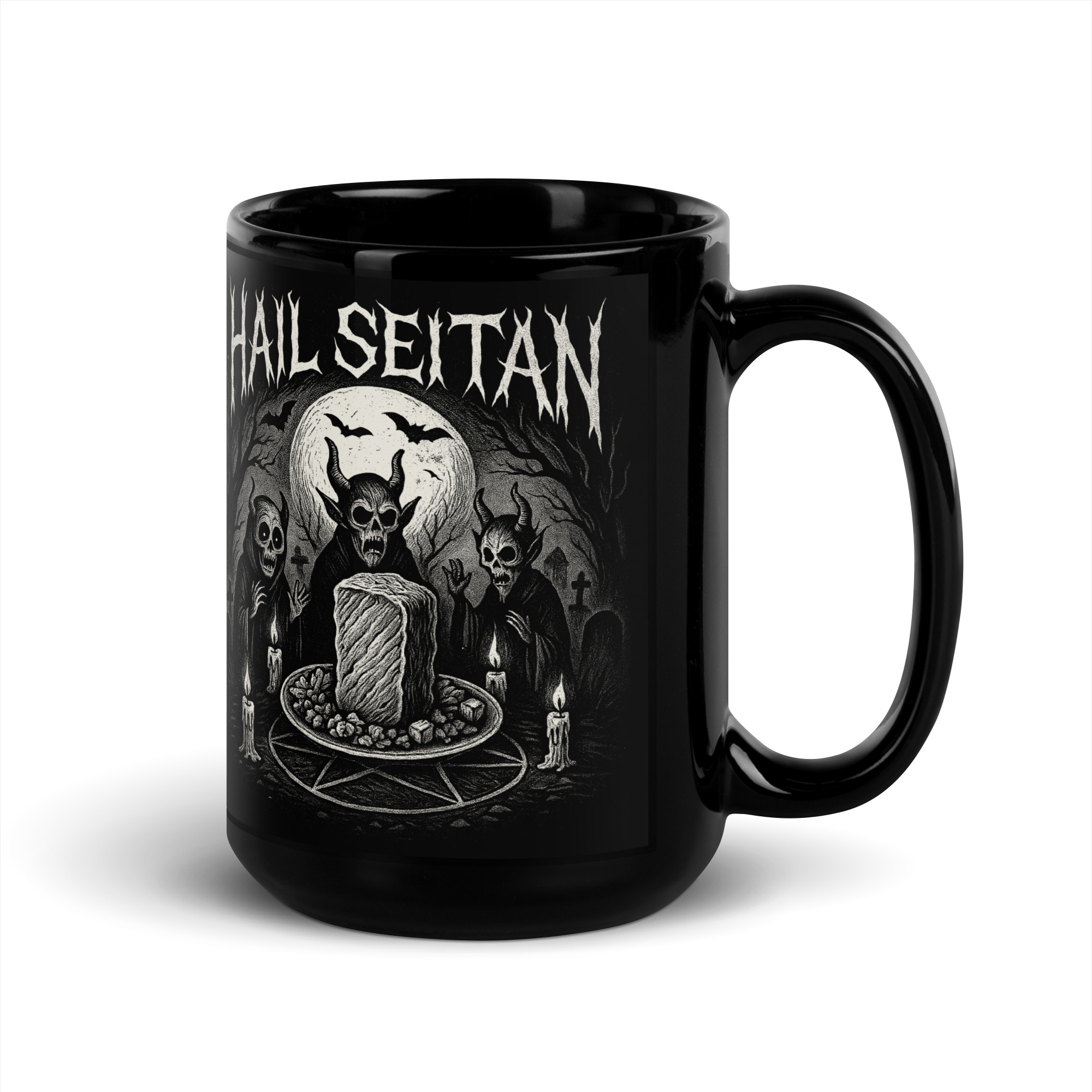 Hail Seitan (Halloween) Tasse 19 Hail Seitan (Halloween) Tasse – Bild 5