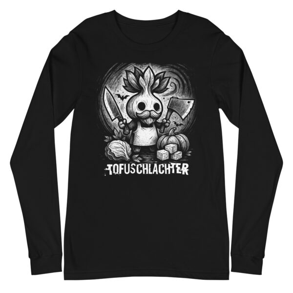 Tofuschlachter (Halloween) Longsleeve – Bild 3