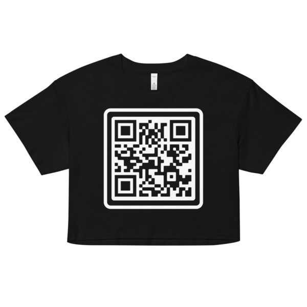Dominion QR Code Crop-Top – Bild 3