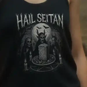 Hail Seitan (Halloween) Tank-Top