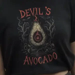 Devil's Avocado (Halloween) Crop-Top