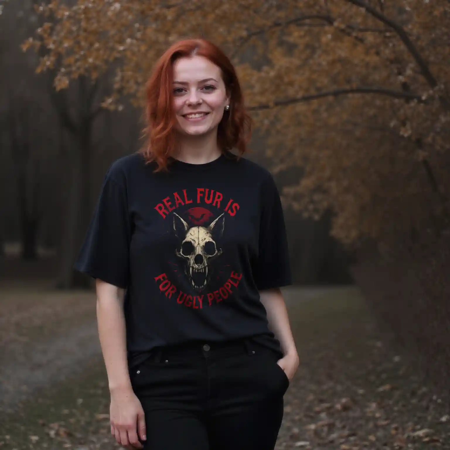 Real Fur Is For Ugly People (Halloween) 2 Real Fur Is For Ugly People (Halloween) – Bild 2