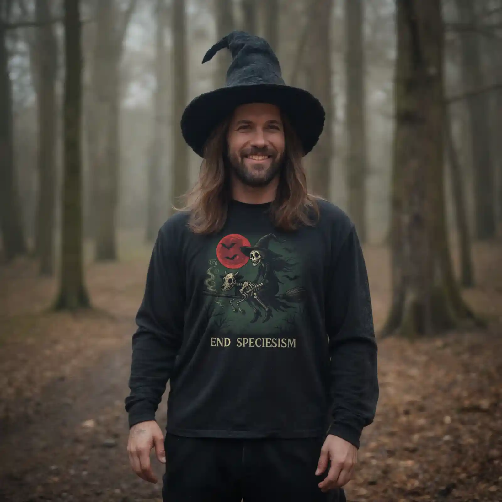 Magically End Speciesism (Halloween) Longsleeve 10 Magically End Speciesism (Halloween) Longsleeve – Bild 2