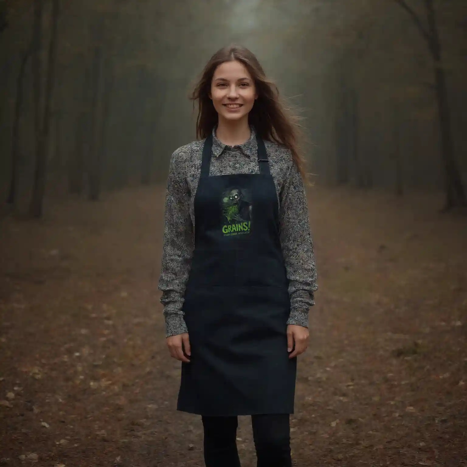Grains! (Halloween) Grillschürze (Bio) 21 Grains! (Halloween) Grillschürze (Bio) – Bild 2