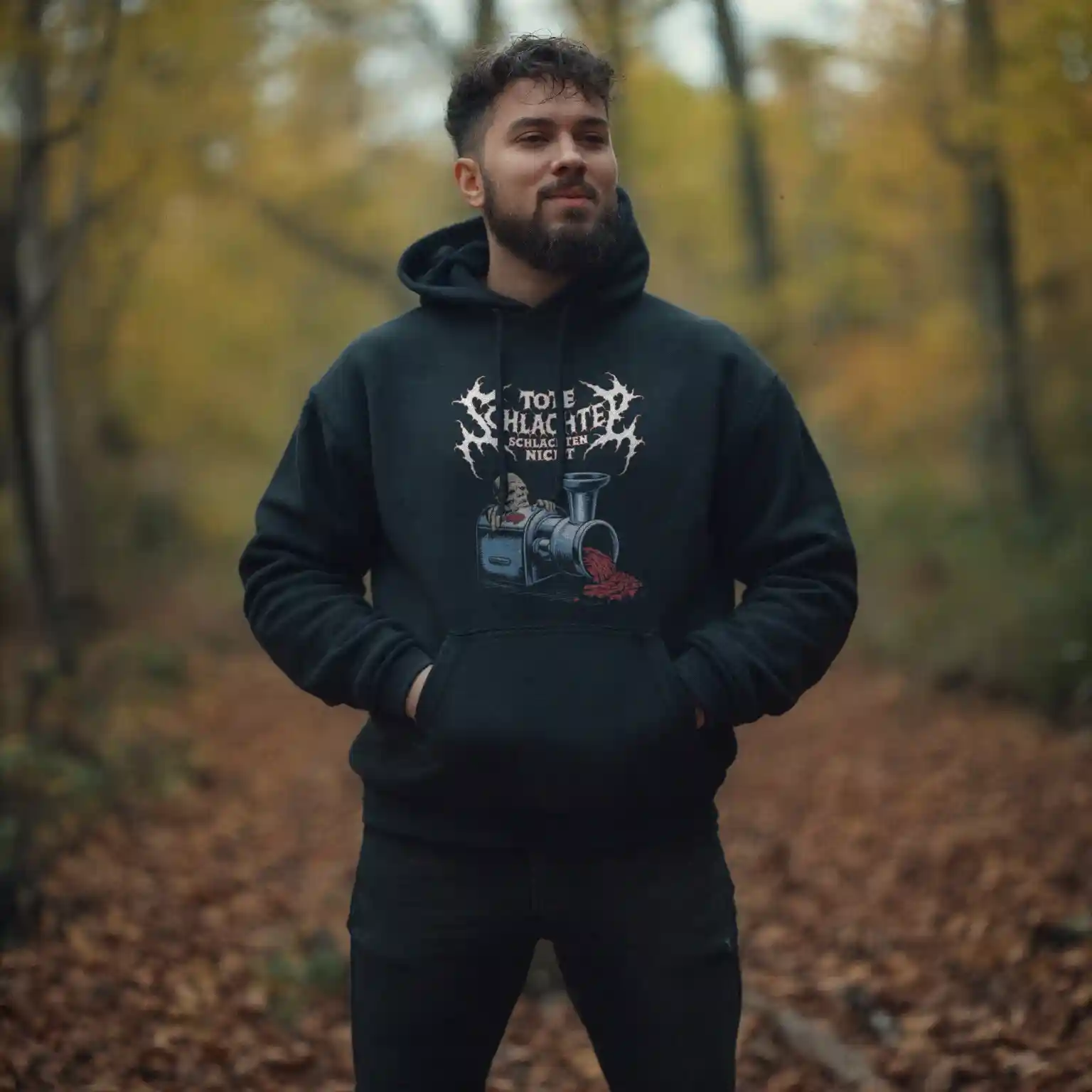 Tote Schlachter Schlachten Nicht Hoodie 11 Tote Schlachter Schlachten Nicht Hoodie – Bild 2