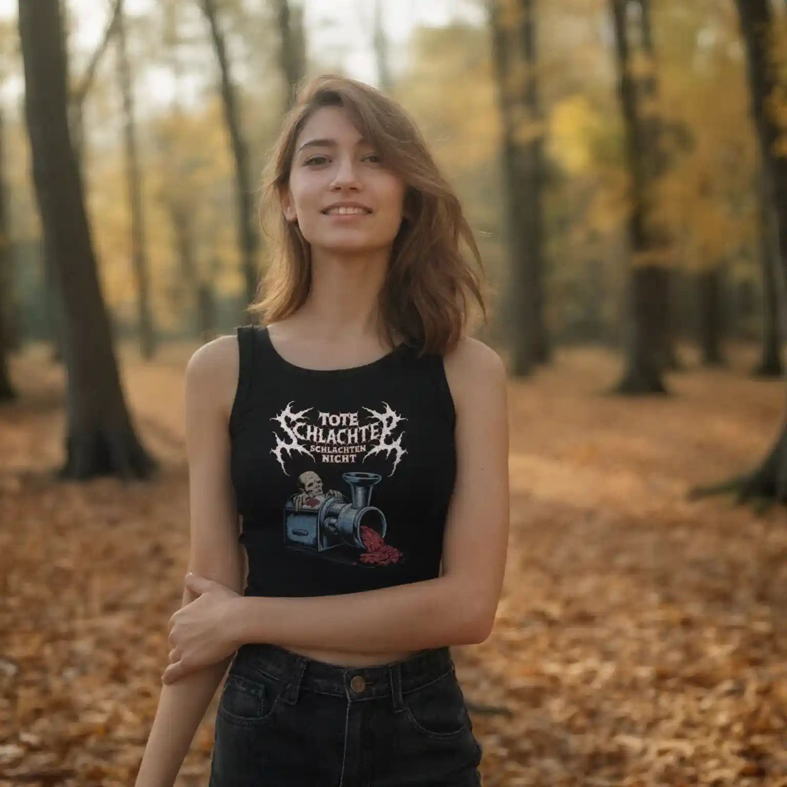 Tote Schlachter Schlachten Nicht Tank-Top 26 Tote Schlachter Schlachten Nicht Tank-Top – Bild 2